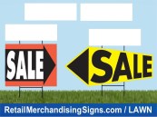 Yard Lawn Outdoor Sale Signs Durable Corrugated Plastic  